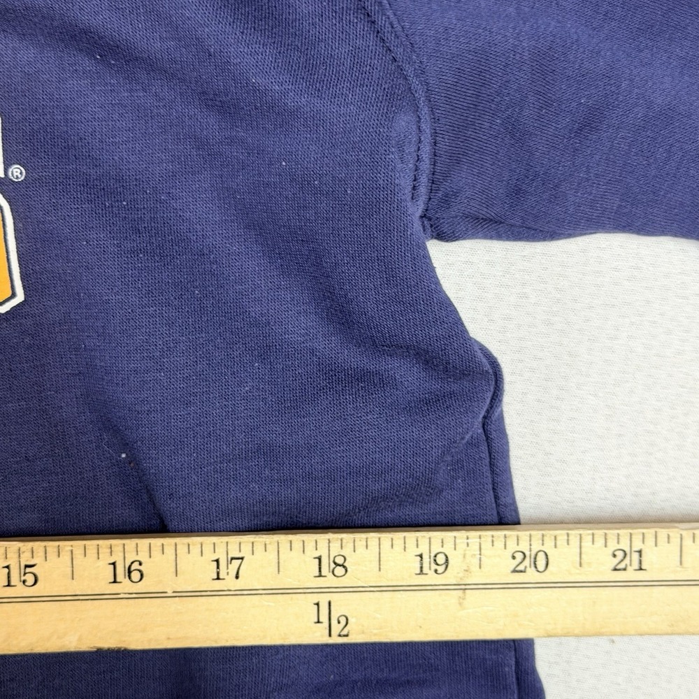 Champion Men Blue Sweater Hooded Long Sleeve Nashville Predators Size Meduim - Picture 6 of 8